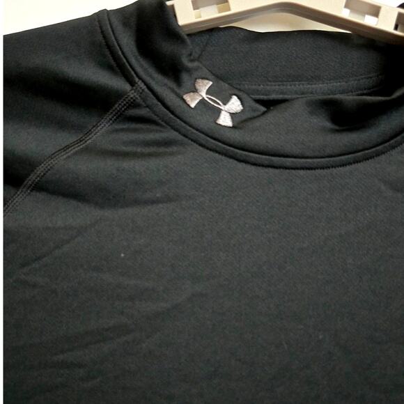 Under Armour Men’s XL Black Long Sleeve HeatGear Compression Shirt Performance - Picture 1 of 7